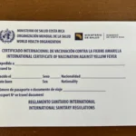 Salud alerta sobre estafas con certificados de fiebre amarilla
