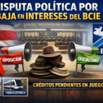 Diputados y oficialismo se disputan mérito por rebaja en intereses de préstamos del BCIE